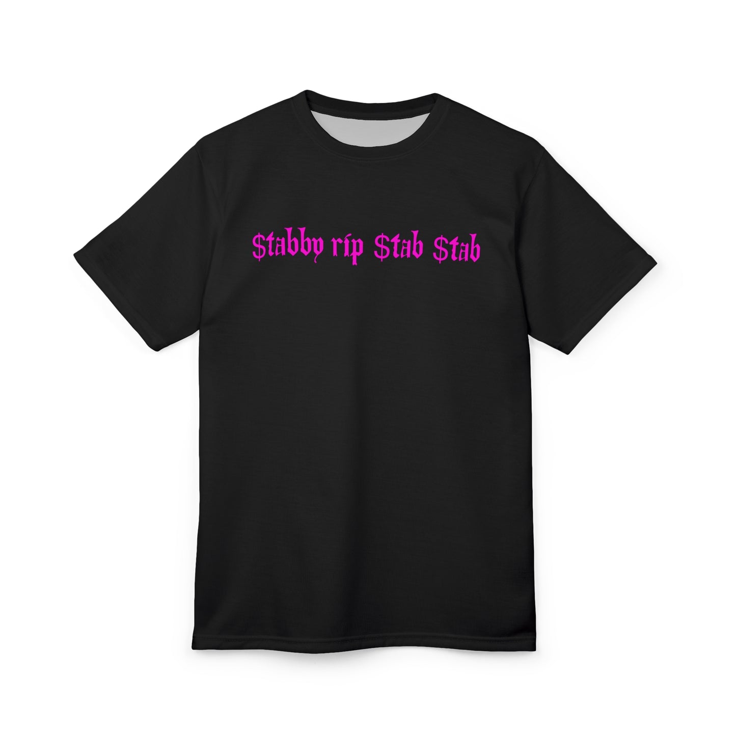 $tabby Rip $tab $tab T-Shirt (Pink Logo)