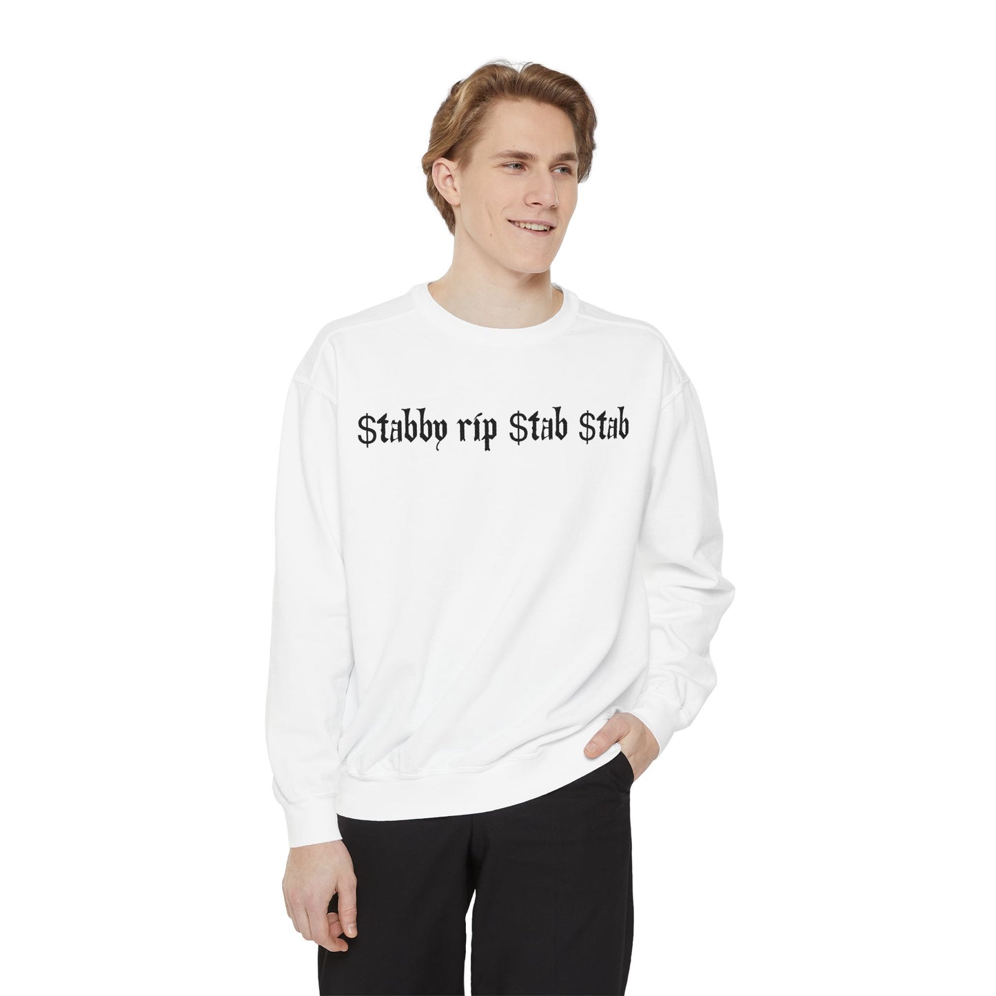 $tabby Rip $tab $tab White Sweater