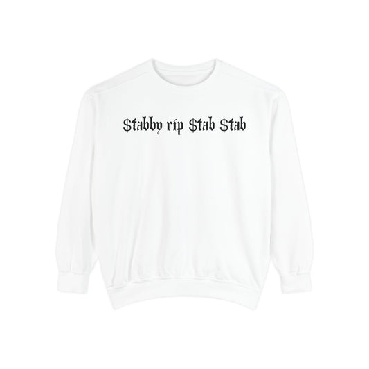 $tabby Rip $tab $tab White Sweater