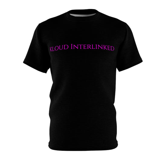 Kloud Interlinked T-Shirt (Pink Logo)