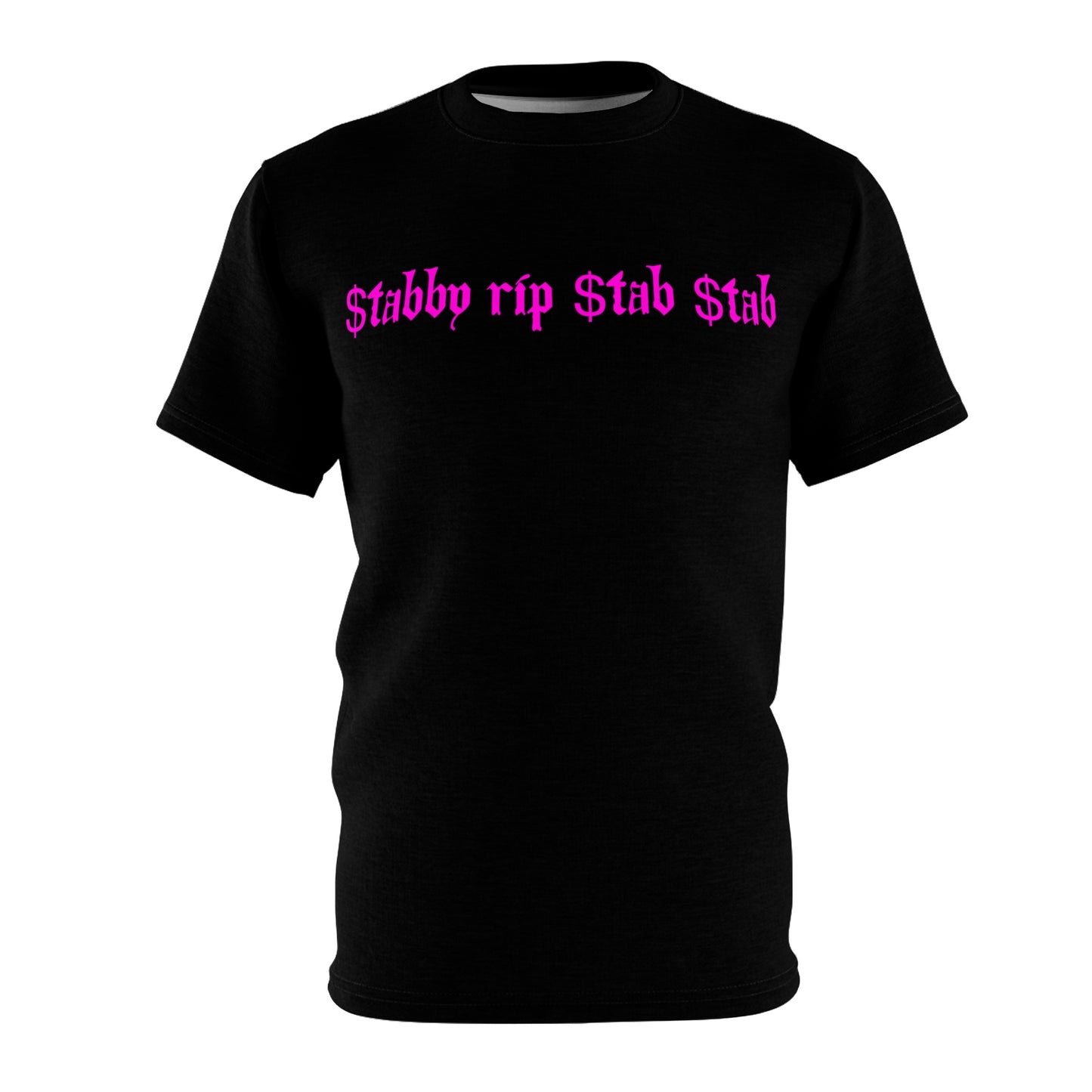 $tabby Rip $tab $tab T-Shirt (Pink Logo)