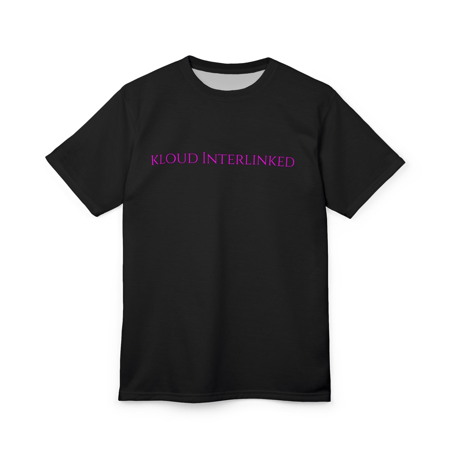Kloud Interlinked T-Shirt (Pink Logo)