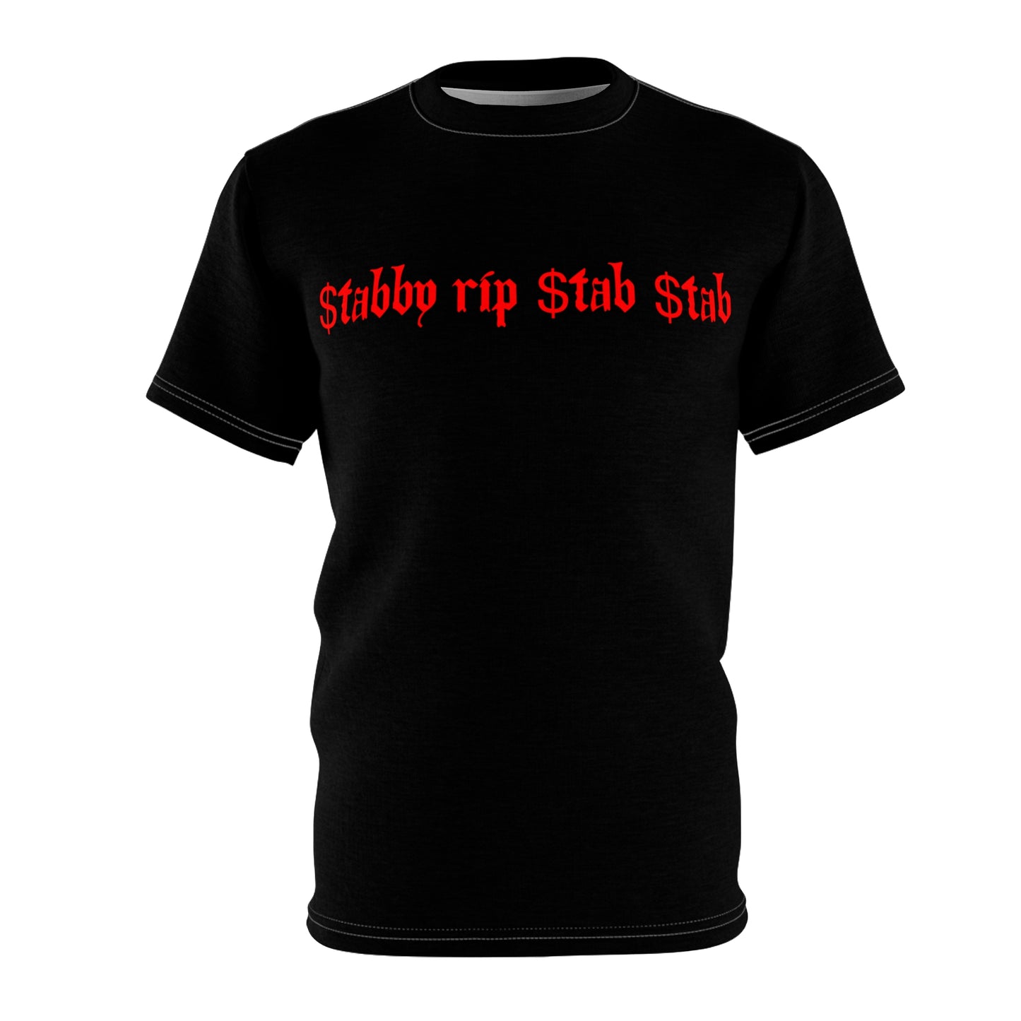 $tabby Rip $tab $tab T-Shirt (Red Logo)